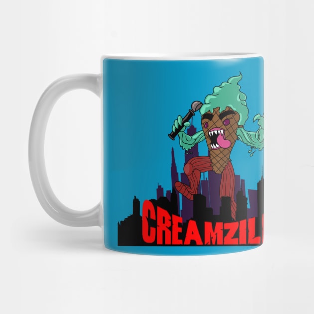 Attack of Creamzilla!!! by RhinoChild